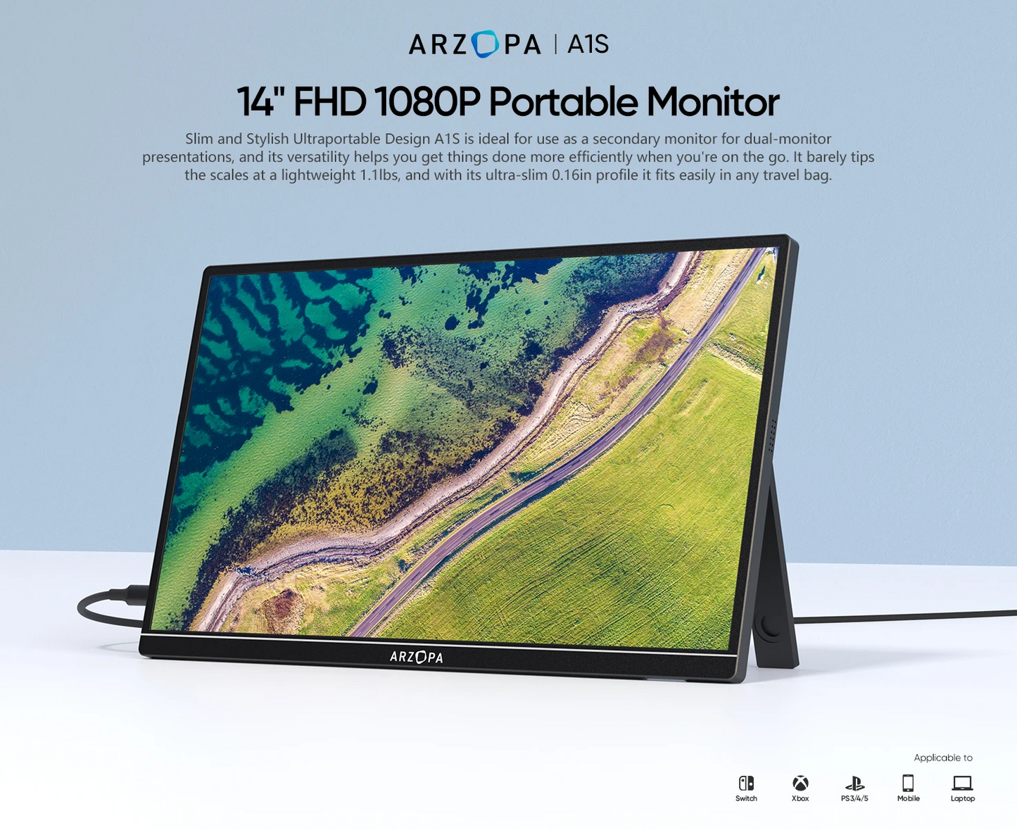 ARZOPA Portable Monitor