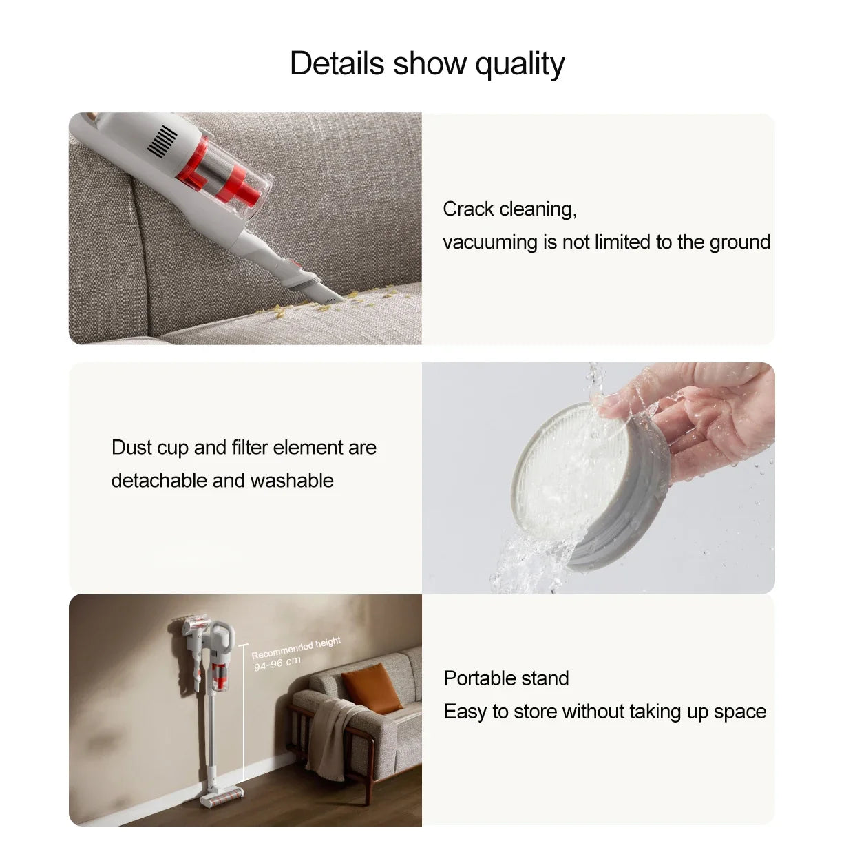 XIAOMI MIJIA wireless vacuum cleaner 3C 120AW