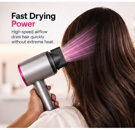 Piandfi™ Supersonic Hair Dryer (5 attachments)
