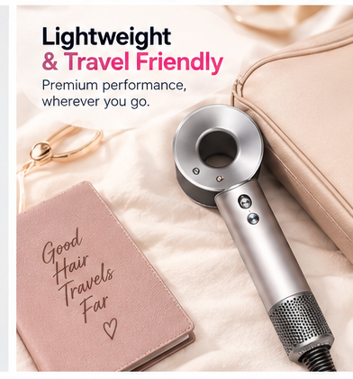 Piandfi™ Supersonic Hair Dryer (5 attachments)