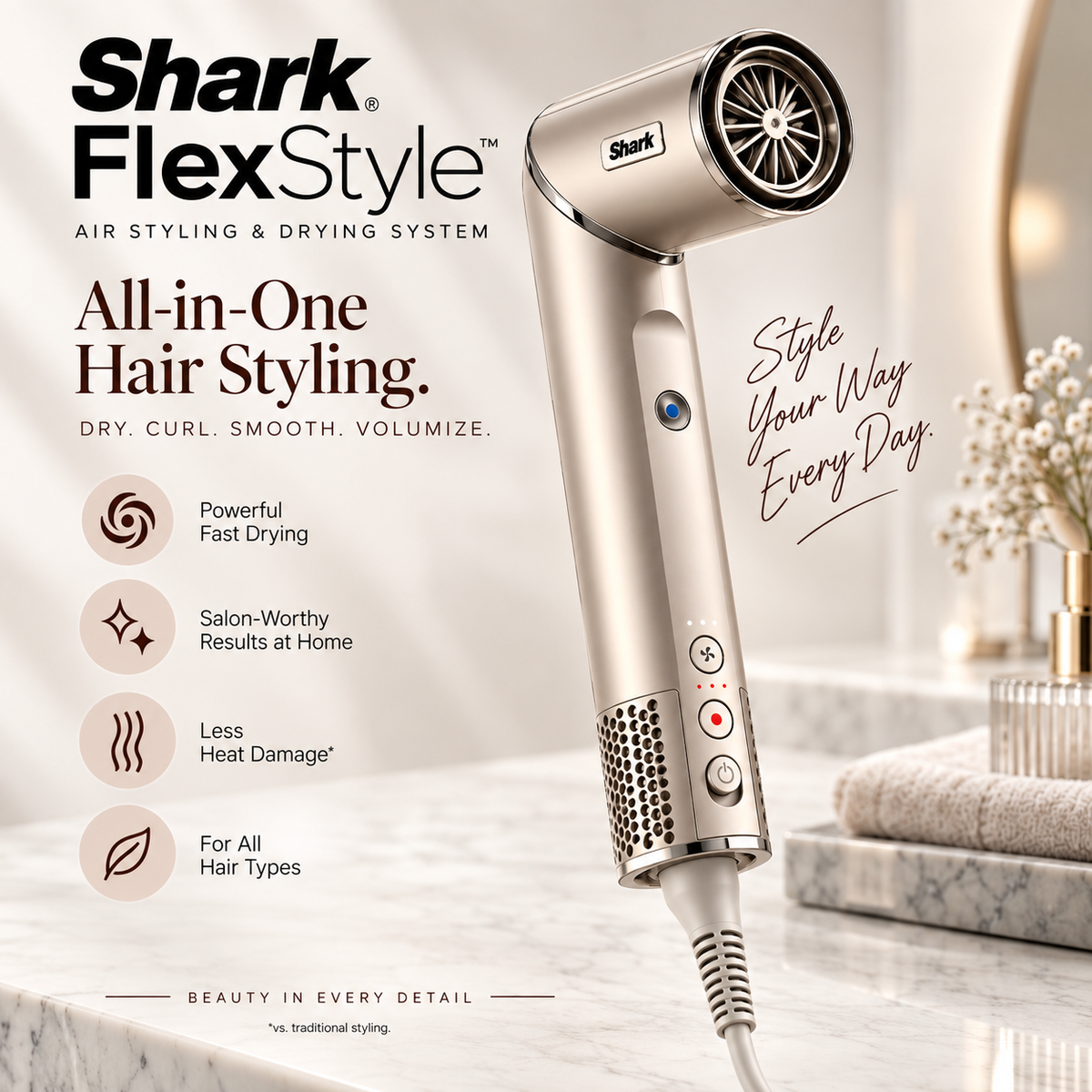 Shark™ FlexStyle HD430