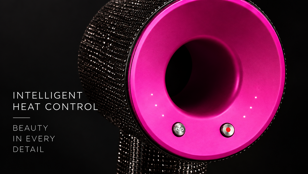 Piandfi™ Supersonic Diamond Hair Dryer (5 attachments)