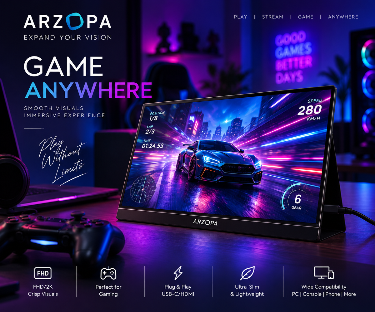 ARZOPA Portable Monitor