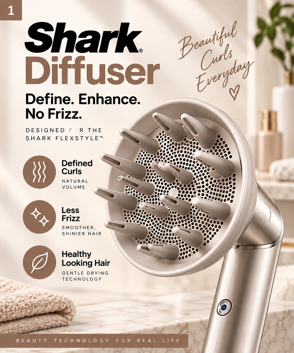 Shark™ Flexstyle Diffuser