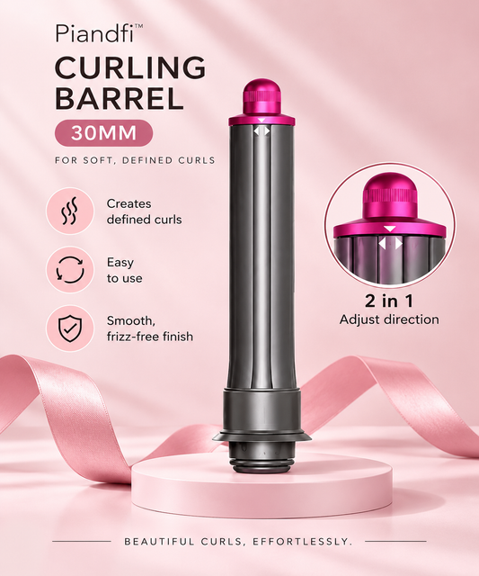 Reversible Airwrap Curling Barrel (Slim 30mm)