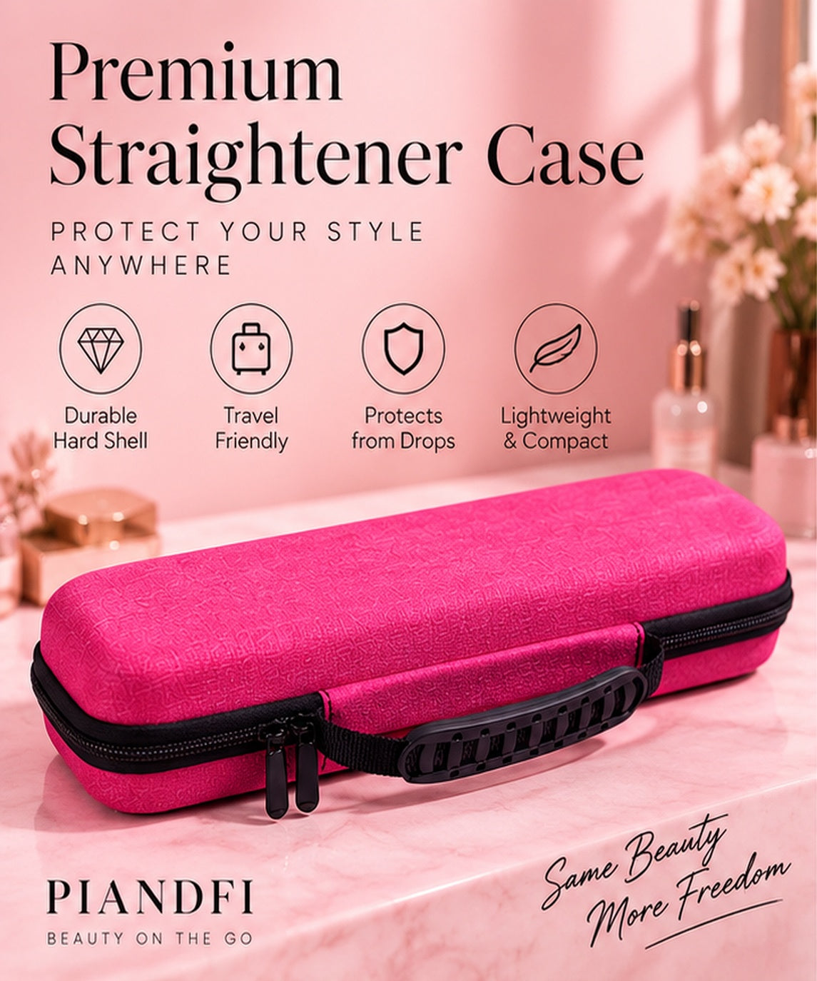Straightener Hard Storage Case