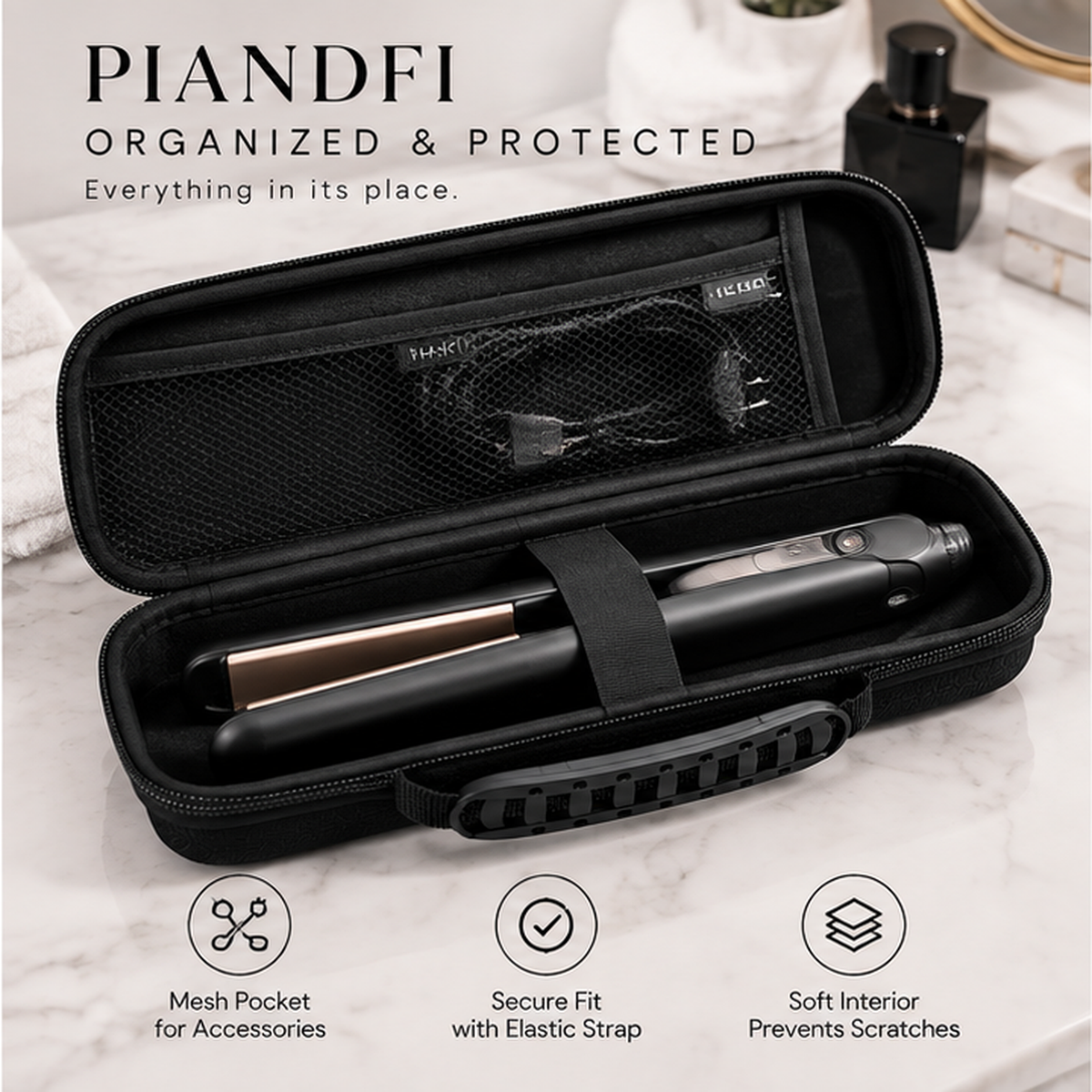 Straightener Hard Storage Case