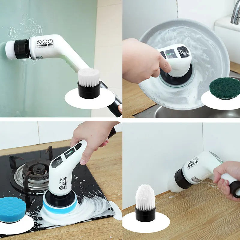 Piandfi™ Electric Cleaning Brush 9 in 1