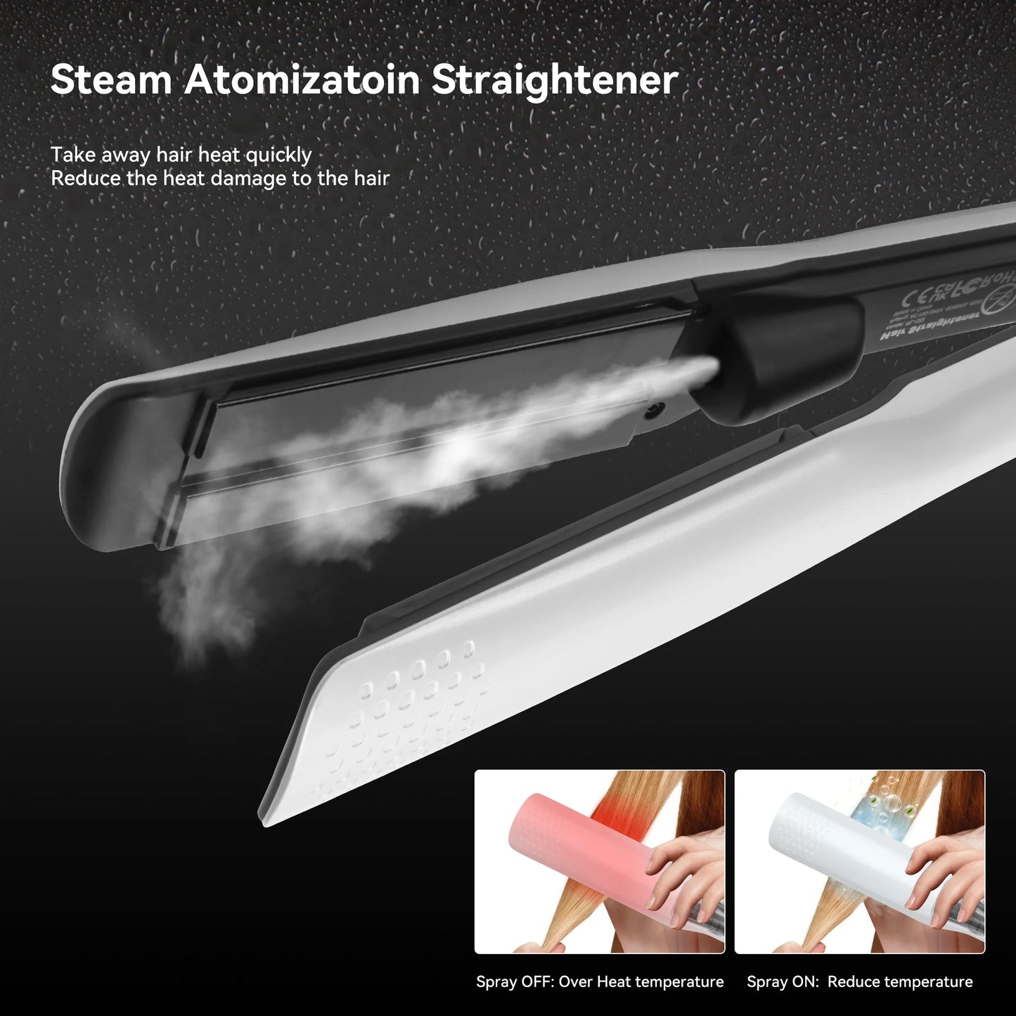 Piandfi™ Steam Pod straightener