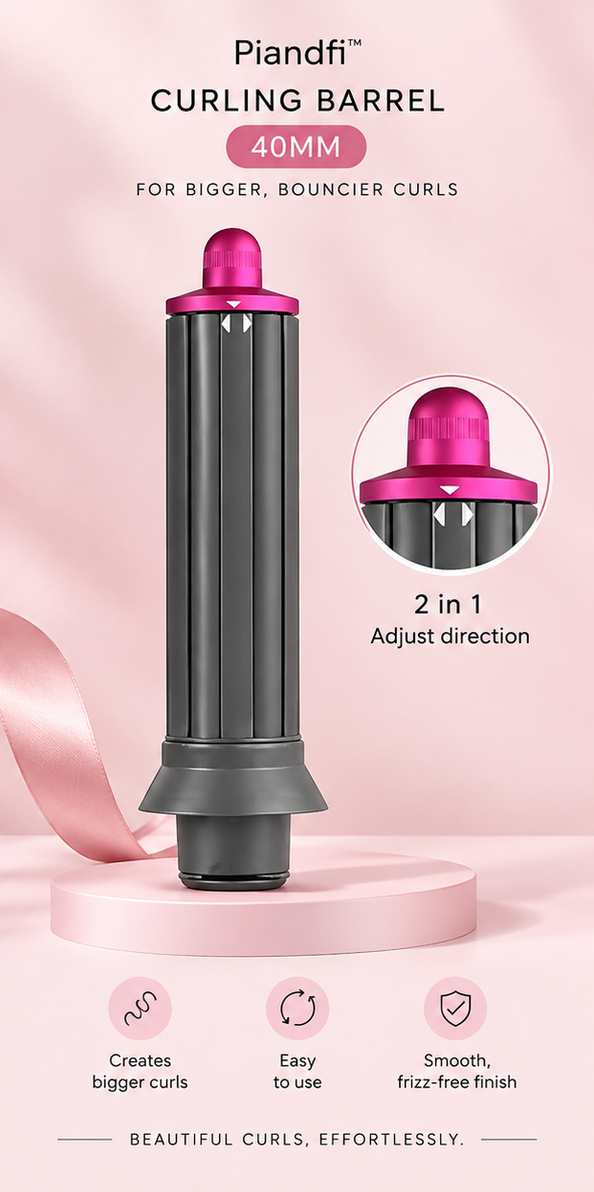 Reversible Airwrap Curling Barrel (Slim 30mm)
