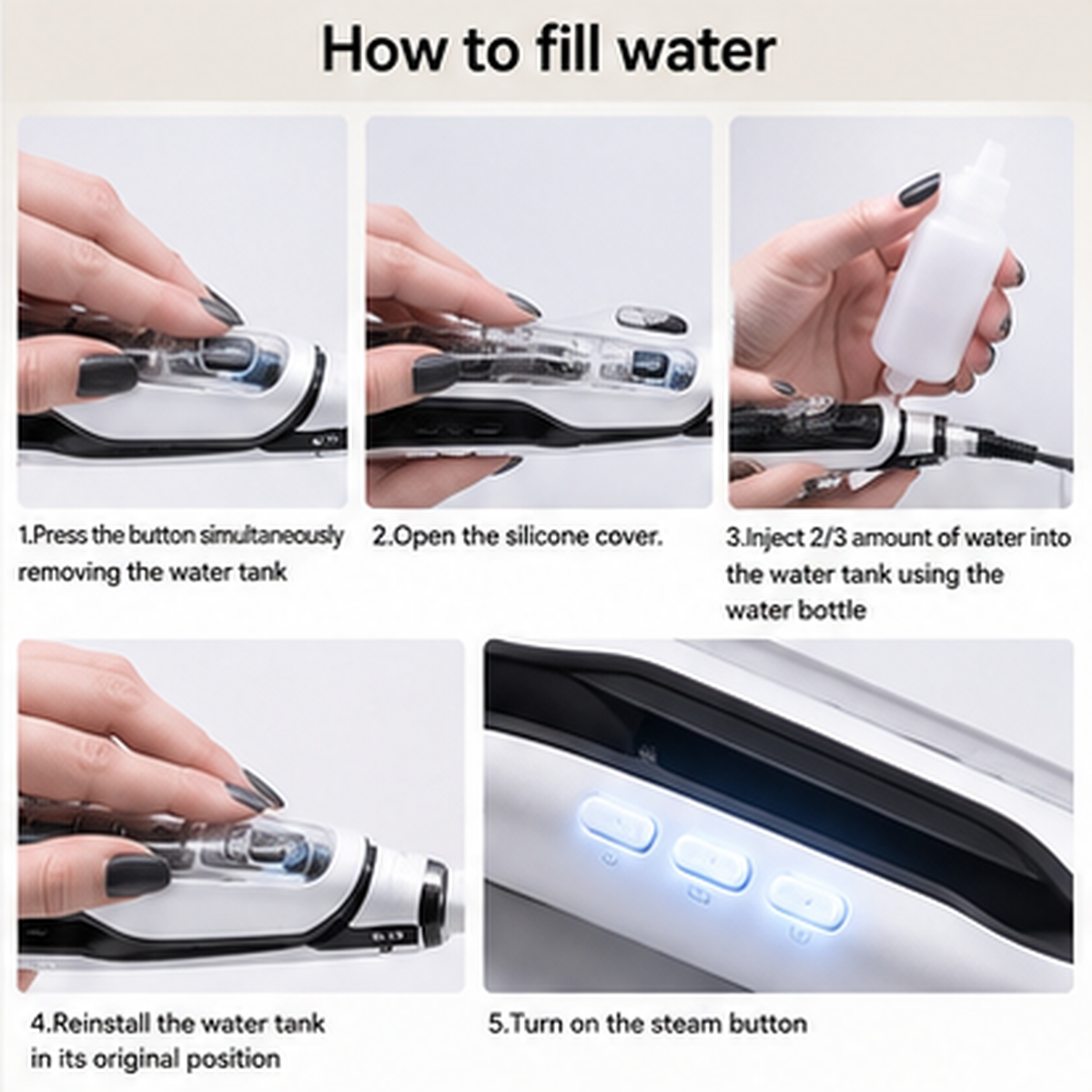 Piandfi™ Steam Pod straightener