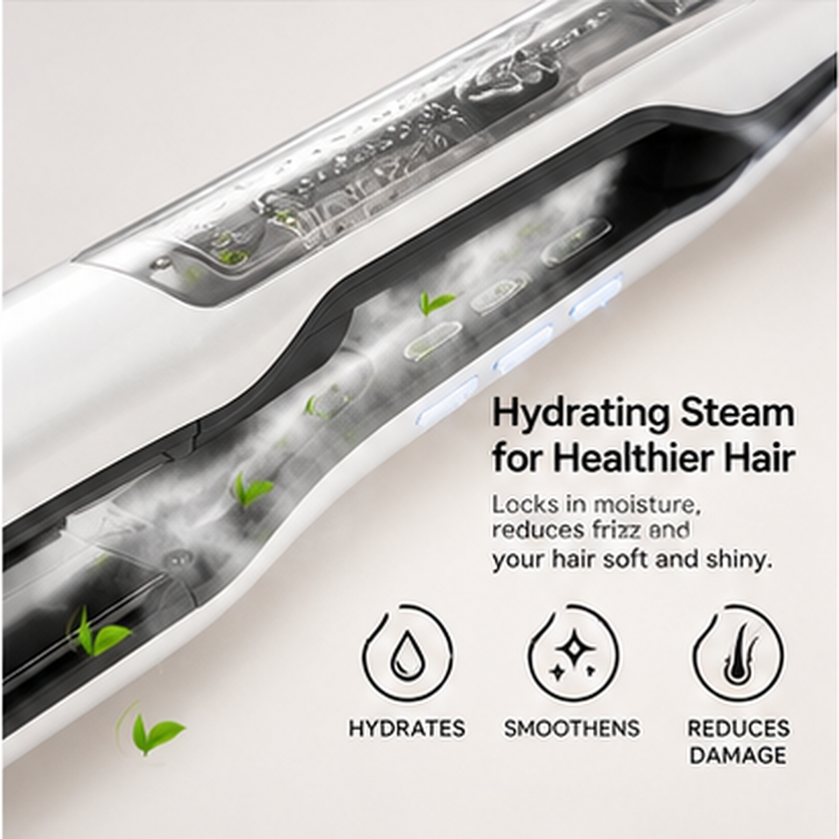 Piandfi™ Steam Pod straightener