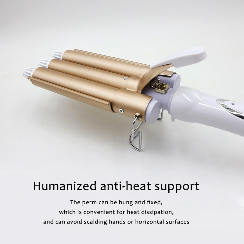 Piandfi™ Ceramic Triple Barrel Hair Styler